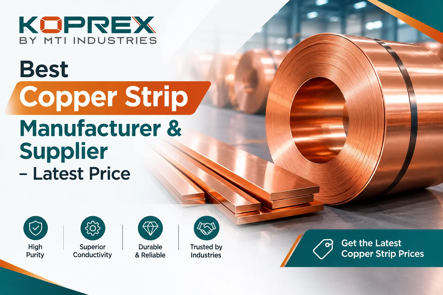 Best Copper Strip Manufacturer & Supplier – Latest Price